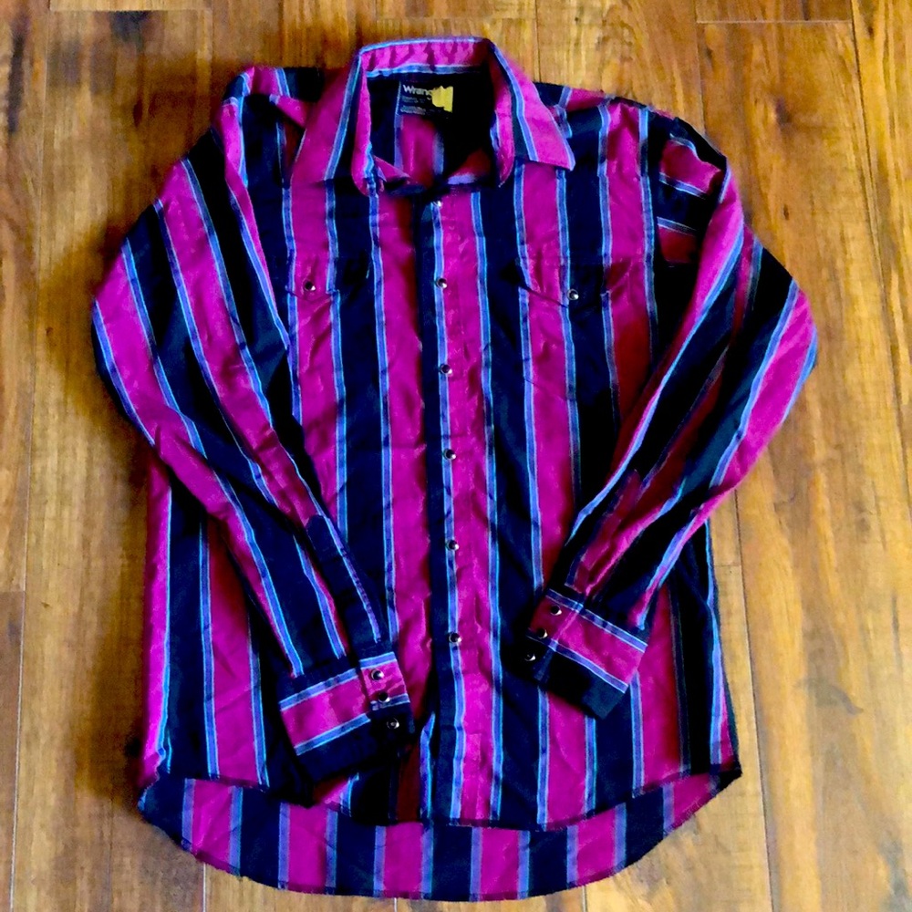 Vintage Wrangler Pearl Snap